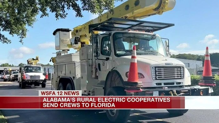 Alabama cooperatives send help to Florida